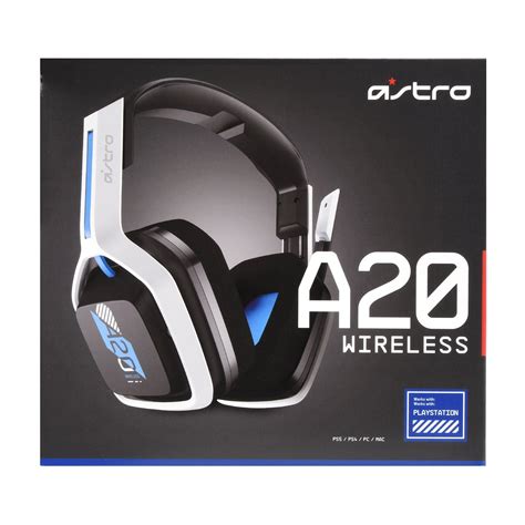 ASTRO Gaming A20 Wireless Headset Gen 2 for PlayStation 5, PlayStation ...