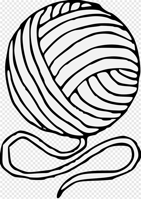 Yarn Drawing Wool, YARN, white, textile png | PNGEgg