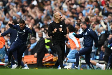 How Pep Guardiola Celebrated Record Triumph - Rediff Sports