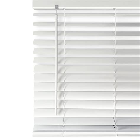 Home 17 W x 64 H KapscoMoto Window Blinds 1 Slat PVC Vinyl Venetian Horizontal Privacy Shade ...