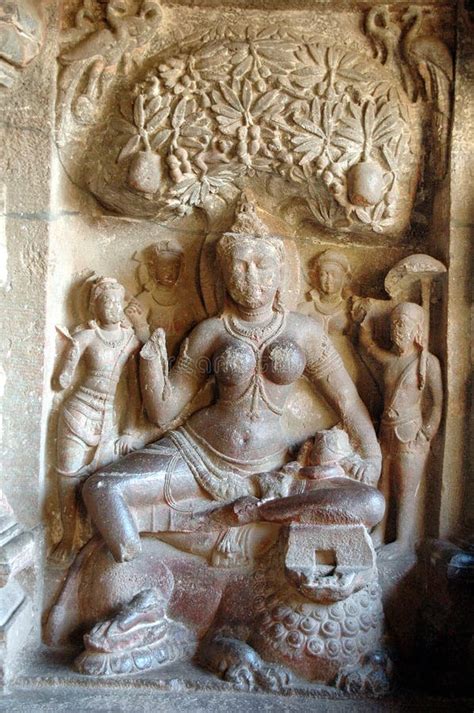 Hindu Sculptures Ellora Caves Stock Image - Image of historic, stone: 16407815