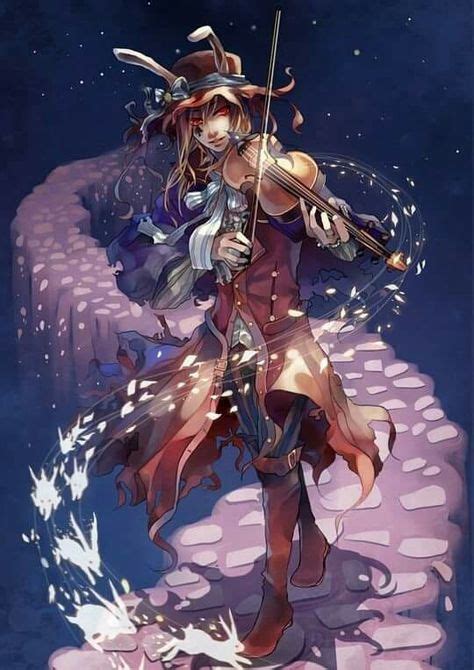 #fantasymen #bard #dnd; bard; violin; pathfinder; D& male; man | Manga art, Anime fantasy, Anime