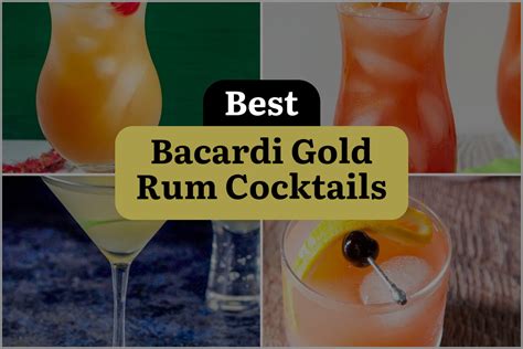 7 Bacardi Gold Rum Cocktails to Get Your Party Started! | DineWithDrinks