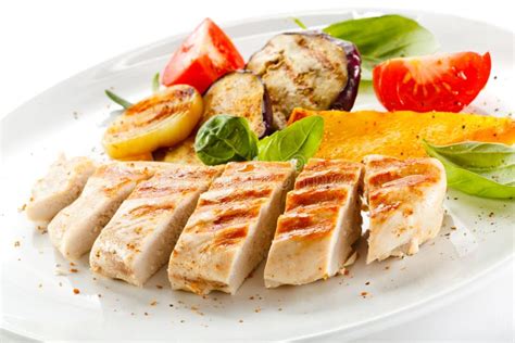 Grilled chicken fillet stock photo. Image of appetizer - 20522524