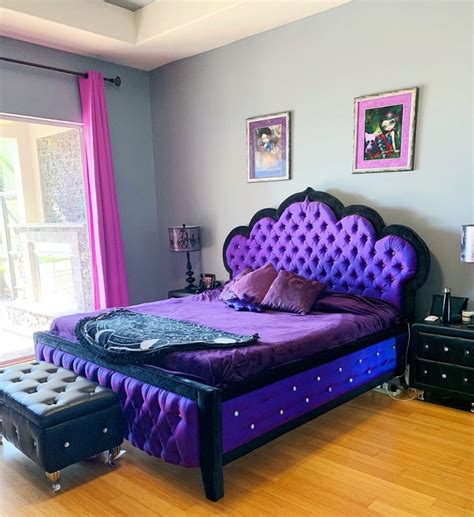 Modern Romantic Gothic Bedroom - My Sanctuary and Sacred Space