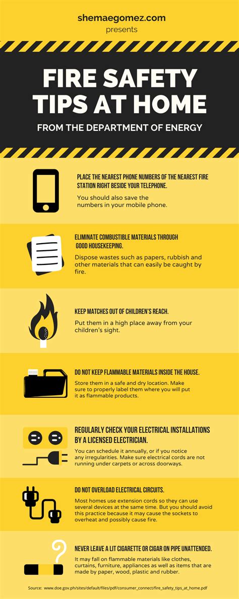 Infographic Fire Safety Tips For Fire Prevention Mont - vrogue.co