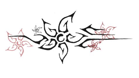 Tribal Flower Design - ClipArt Best