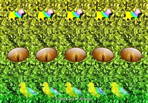 3-D Stereograms - Brought to you by eyetricks.com. | Magic eye pictures, Eye illusions, Magic eyes