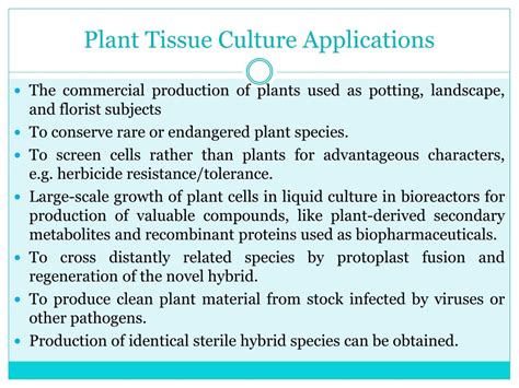 PPT - Plant Tissue Culture PowerPoint Presentation, free download - ID ...