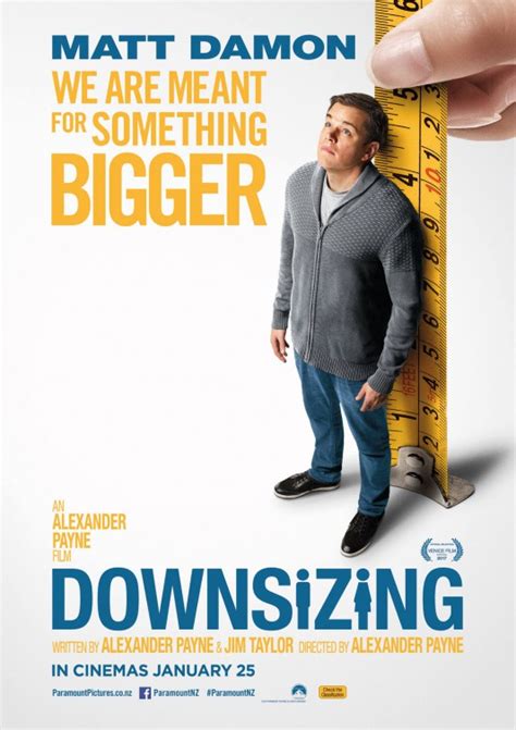 Downsizing Movie Poster (#1 of 4) - IMP Awards