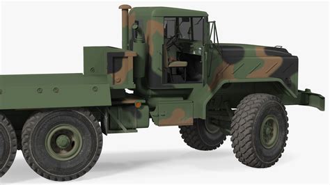 M939 Military Cargo Truck Green Rigged 3D Model $179 - .max - Free3D