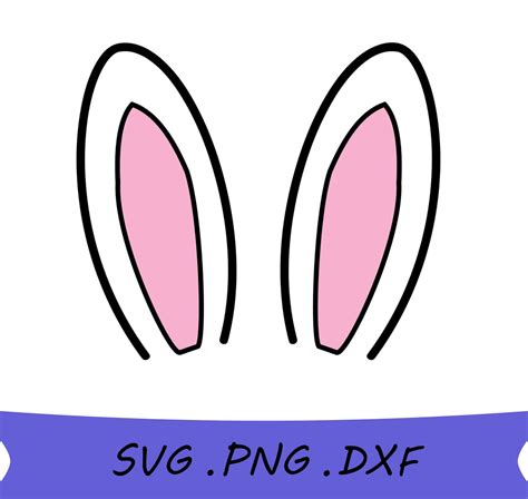 Bunny Ears SVG Rabbit Ears SVG Bunny Ears PNG Easter Bunny - Etsy España