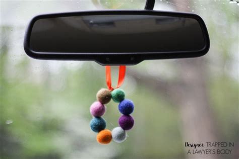 All natural, DIY Car Air Freshener | Designer Trapped