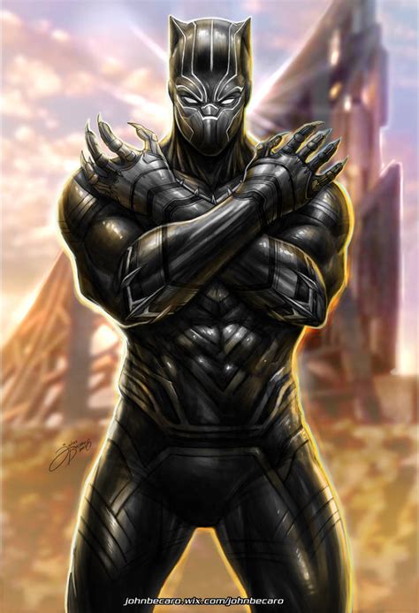 Black Panther by johnbecaro on DeviantArt