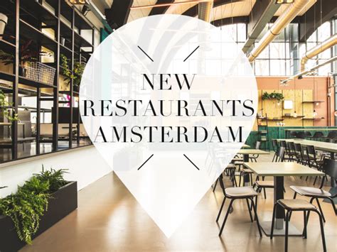 7 x new restaurants in Amsterdam // Your Little Black Book