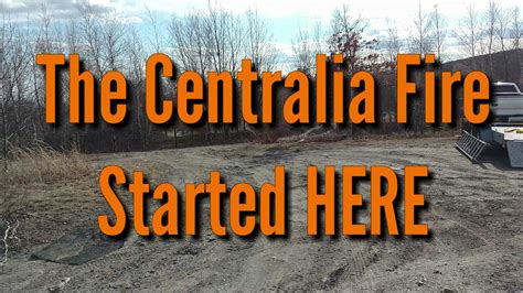 Centralia Mine Fire Map