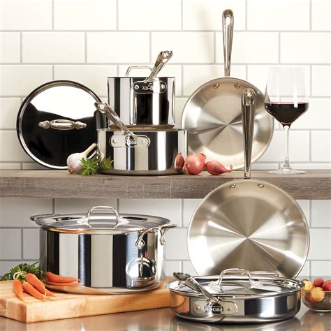 All-Clad d3 Stainless Stock Pot - 6-quart – Cutlery and More