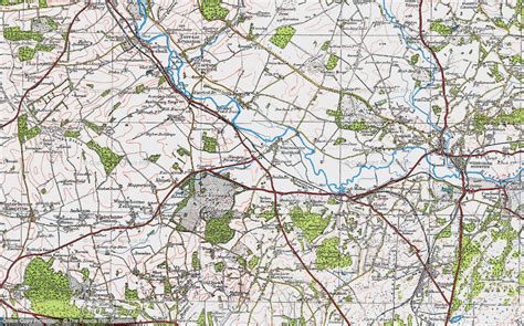 Historic Ordnance Survey Map of Sturminster Marshall, 1919