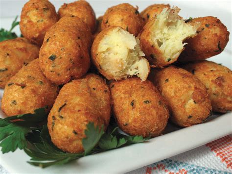 Bolinho de bacalhau - Sabor Brasil