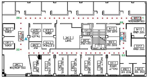 UTSA Campus AET Building 2nd Floor Map. | Download Scientific Diagram