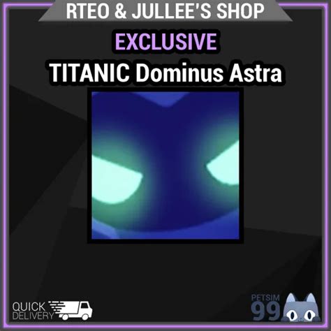 Titanic Dominus Astra - Game Items - Gameflip