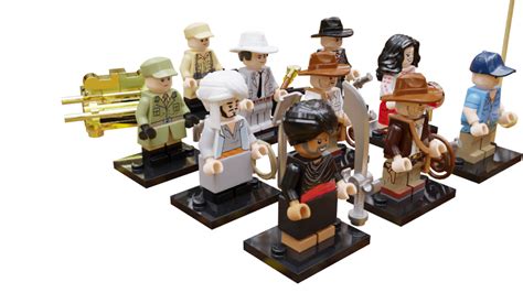 Update #2 on my Custom Indiana Jones Minifigures : indianajones