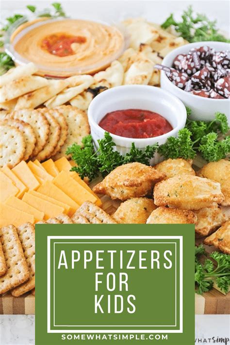 Best Appetizers For Kids - Easy Appetizer Board | Somewhat Simple