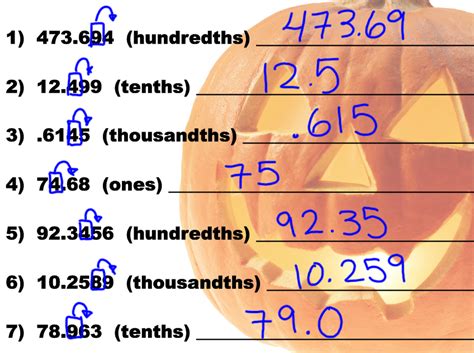 Miss Kahrimanis's Blog: Rounding with decimals