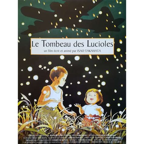 GRAVE OF THE FIREFLIES French Movie Poster