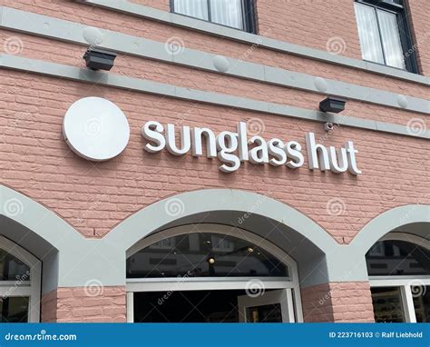 View on Store Facade with Logo Lettering of Sunglass Hut Company Editorial Stock Photo - Image ...