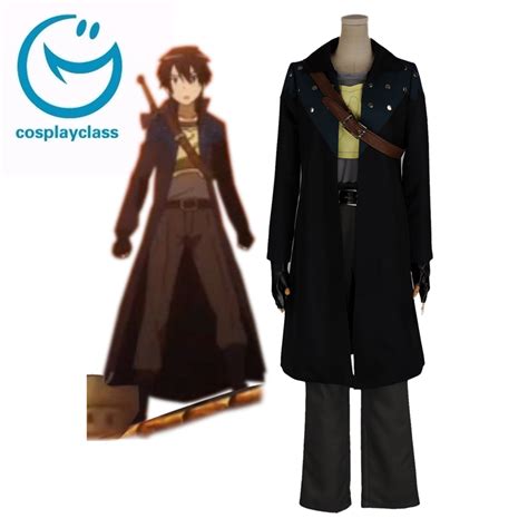 Sword Art Online Kirigaya Kazuto/Kirito The 1st Cosplay Costume ...