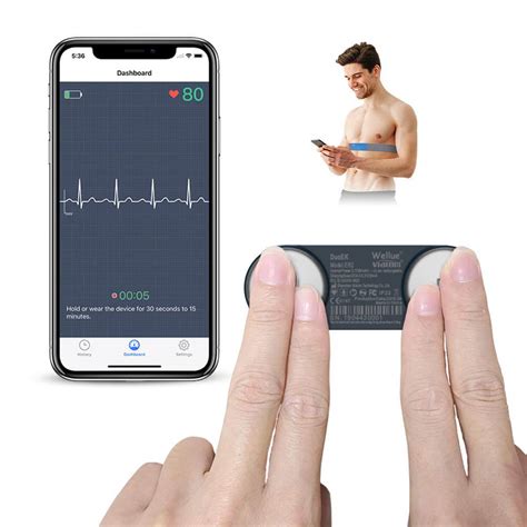 Portable ECG Monitor - Get Instant ECGs and Results with Free APP – Wellue