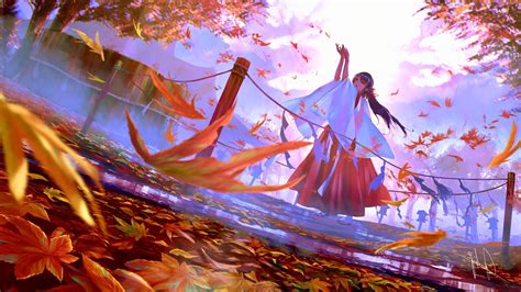 Autumn Anime Scenary Wallpapers - Wallpaper Cave