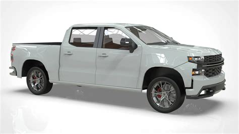 Chevy Silverado 2020 - 3D Model by Arq_Lugo