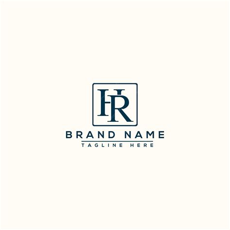 Premium Vector | HR Logo Design Template Vector Graphic Branding Element