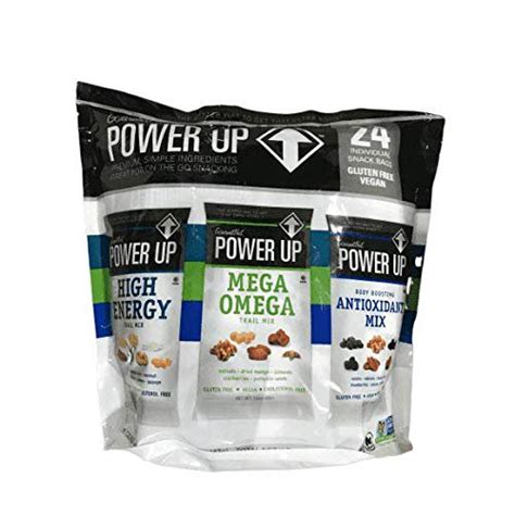 Power Up Trail Mix 100% Natural, Mega Omega Trail Mix, High Energy Trai Mix, Antioxidant Trai ...