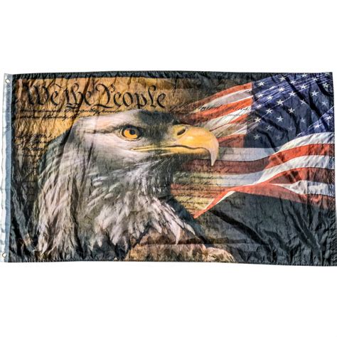 American Eagle Flag USA Eagle Flags For Sale 3x5 We the People