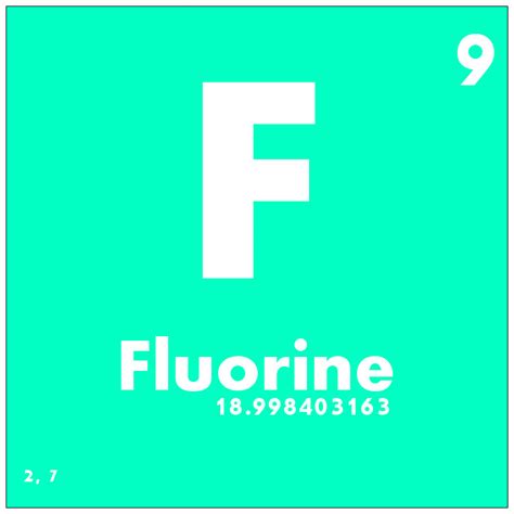 009 Fluorine - Periodic Table of Elements | Watch Study Guid… | Flickr