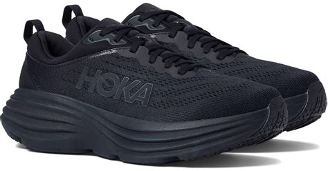 Hoka One One Synthetic Bondi 8 in Black | Lyst