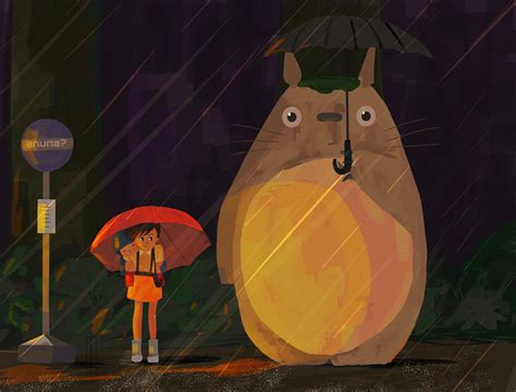 ArtStation - My Neighbor Totoro (Studio Ghibli Art)