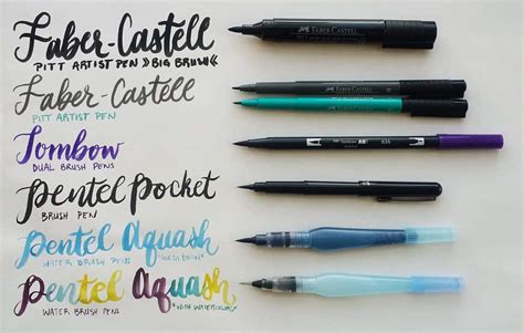 Beginner Brush Lettering - The Basic Tools and Techniques