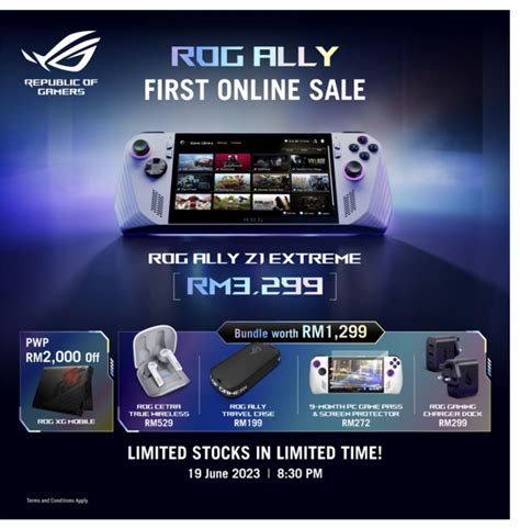 ASUS Confirms RM3,299 Standalone Price Tag For ROG Ally - Lowyat.NET