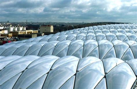 ETFE inflatable 'pillow' structures | Membrane structure, Roof design ...