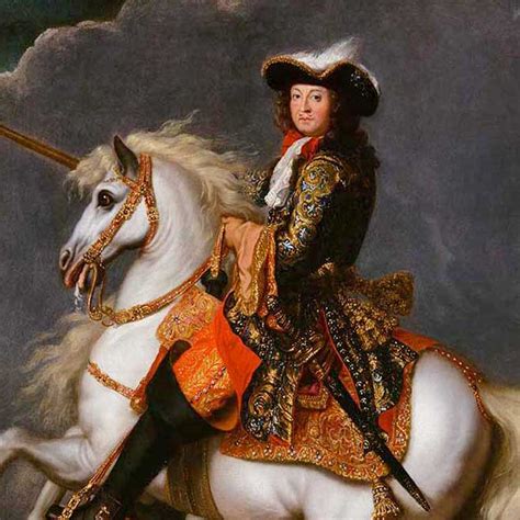 Portrait de Louis XIV à chevalChâteau de Parentignat | Château de ...