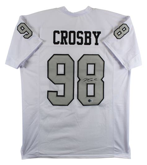 Maxx Crosby Signed Jersey (Beckett) | Pristine Auction