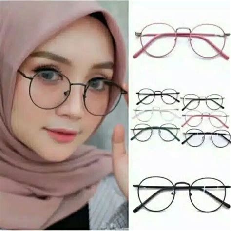 Jual Kacamata Oval Frame Besi Kacamata Retro Vintage | Shopee Indonesia