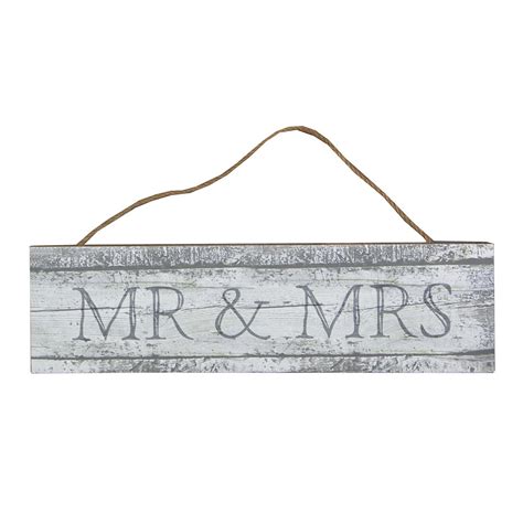 Rustic Mr & Mrs Wedding Sign by Favour Lane