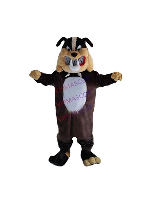 Bulldog Mascot Costume Suit Cosplay Party Game Dress Outfit Halloween Adult