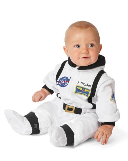 Personalized Astronaut Costume for Baby