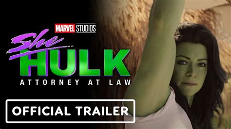 She-Hulk: Attorney at Law - Official Trailer (Tatiana Maslany, Mark Ruffalo) | Comic Con 2022 ...